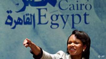 Condoleezza Rice in Ägypten