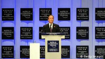 Weltwirtschaftsforum in China 2012 Wen Jiabao