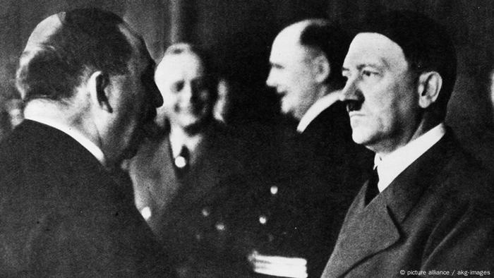 Adolf Hitler in Bulgarien mit Filoff
