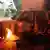 Libyen: Anschlag auf US-Konsulat in Bengasi mit ausgebranntem Fahrzeug (Foto: picture-alliance/dpa)