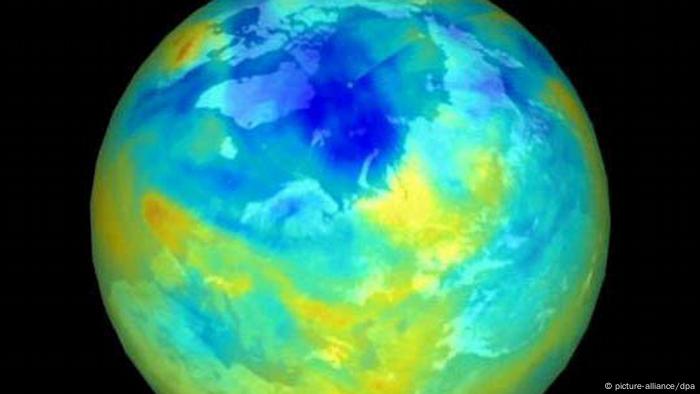 Ozonloch über der Arktis (Foto: dpa/Bildfunk)