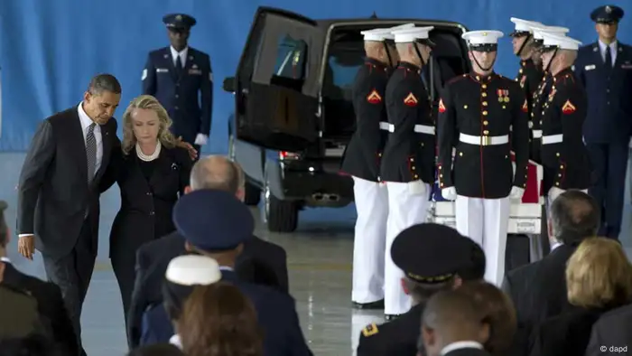 USA Trauerfeier für die vier in Bengasi getöteten US-Diplomaten