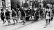 D, Teutoburger Wald: Festzug in Detmold zur 1900-Jahrfeier der Schlacht im Teutoburger Wald, Germanen in Uniform - 1909 - 01.06.1909 ullstein bild D, Teutoburger Wald: Festzug in Detmold zur 1900-Jahrfeier der Schlacht im Teutoburger Wald, Germanen in Uniform - 1909 - 01.06.1909 ullstein bild