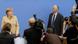 Bundeskanzlerin Angela Merkel (CDU) spricht am Montag (17.09.2012) vor der Bundespressekonferenz in Berlin. Merkel äußert sich vor den Hauptstadtjournalisten zu aktuellen Fragen der Innen-und Außenpolitik. Foto: Michael Kappeler dpa/lbn +++(c) dpa - Bildfunk+++ Bundeskanzlerin Angela Merkel (CDU) spricht am Montag (17.09.2012) vor der Bundespressekonferenz in Berlin. Merkel äußert sich vor den Hauptstadtjournalisten zu aktuellen Fragen der Innen-und Außenpolitik. Foto: Michael Kappeler dpa/lbn +++(c) dpa - Bildfunk+++