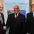 Herman van Rompuy, Jacob Zuma, na Jose Manuel Barroso kwenye mkutano mjini Brussels