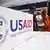 USAID logo printed on a box containing aid Photo: EPA/MAXIM SHIPENKOV