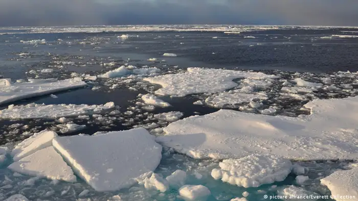 Schmelzendes Eis in der Arktik