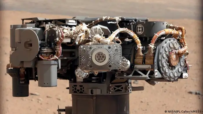 Der Marsroboter Curiosity. Copyright: Quelle: http://www.nasa.gov/mission_pages