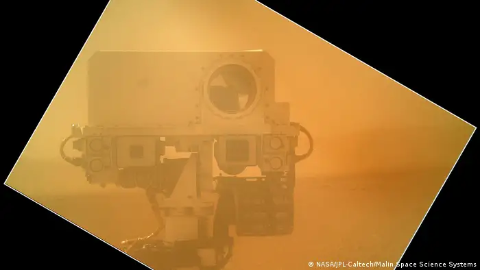 Ein Selbstporträt des Marsroboters Curiosity.
Image credit: NASA/JPL-Caltech/Malin Space Science Systems