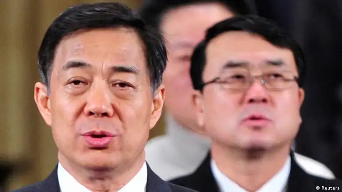 China Politik Skandal Bo Xilai und Wang Lijun (Reuters)
