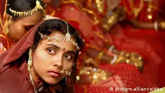 Bildergalerie Gold in Indien Braut Frau Hochzeit