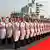 Naval honour guards stand as they wait for a review on China's aircraft carrier "Liaoning" in Dalian, Liaoning province, September 25, 2012.