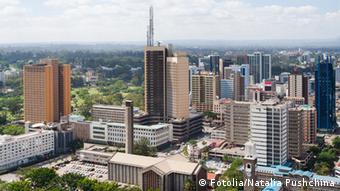 Nairobi Skyline Kenia Stadtansicht