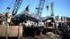 Pakistani fishermen use cranes to pull the carcass of a whale shark from the waters at a fish harbour in Karachi on February 7, 2012. The 40-feet whale, weighing about 6-7 tons, was found dead in Arabian Sea in the port city of Karachi. AFP PHOTO / ASIF HASSAN (Photo credit should read ASIF HASSAN/AFP/Getty Images) Pakistani fishermen use cranes to pull the carcass of a whale shark from the waters at a fish harbour in Karachi on February 7, 2012. The 40-feet whale, weighing about 6-7 tons, was found dead in Arabian Sea in the port city of Karachi. AFP PHOTO / ASIF HASSAN (Photo credit should read ASIF HASSAN/AFP/Getty Images)