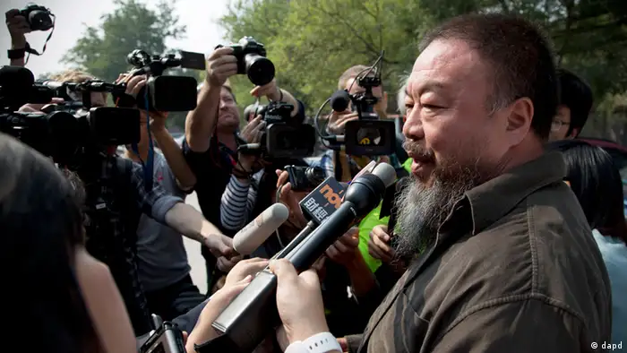 Ai Weiwei Peking China Einspruch Gericht Steuer Strafe