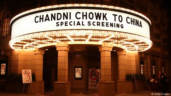 GettyImages 84205262 BURBANK, CA - JANUARY 07: The Warner Bros. Ross Theater's Marquee at a special screening of Warner Bros.'s 'Chandni Chowk to China' on the Warner Bros. Studio lot on January 7, 2009 in Burbank, California. (Photo by Alberto E. Rodriguez/Getty Images)