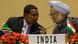 Indian Prime Minister Manmohan Singh (R) listens as Tanzanian President and African Union President Jakaya Mrisho Kikwete speaks during the first India-Africa Forum Summit in New Delhi on April 9, 2008. India sought to deepen strategic and economic ties with resource-rich Africa as it held its first summit meeting with African leaders and sweetened the pot by offering financial help.Indian Premier Manmohan Singh, playing host to the presidents of five African states and senior leaders of nine other countries, announced export tariffs cuts that he said would benefit 34 of Africa's 53 countries. AFP PHOTO/Findlay KEMBER (Photo credit should read FINDLAY KEMBER/AFP/Getty Images) Indian Prime Minister Manmohan Singh (R) listens as Tanzanian President and African Union President Jakaya Mrisho Kikwete speaks during the first India-Africa Forum Summit in New Delhi on April 9, 2008. India sought to deepen strategic and economic ties with resource-rich Africa as it held its first summit meeting with African leaders and sweetened the pot by offering financial help.Indian Premier Manmohan Singh, playing host to the presidents of five African states and senior leaders of nine other countries, announced export tariffs cuts that he said would benefit 34 of Africa's 53 countries. AFP PHOTO/Findlay KEMBER (Photo credit should read FINDLAY KEMBER/AFP/Getty Images)