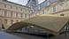 In der Cour Visconti findet die Islamische Kunst im unterirdischen Erweiterungsbau unter einem fliegenden Stahlteppich Platz Quelle: Louvre In der Cour Visconti findet die Islamische Kunst im unterirdischen Erweiterungsbau unter einem fliegenden Stahlteppich Platz Quelle: Louvre