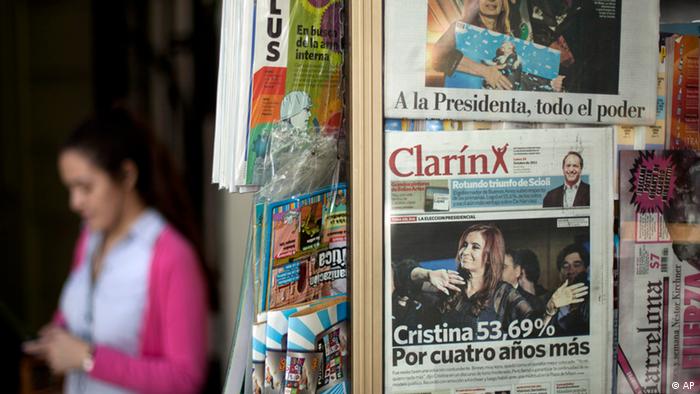 Symbolbild Argentinien Medien Zeitungen 