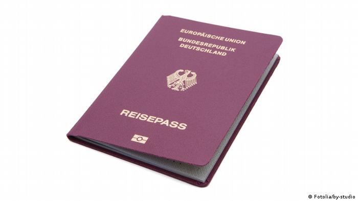 Ннемецкий заграничный паспорт 