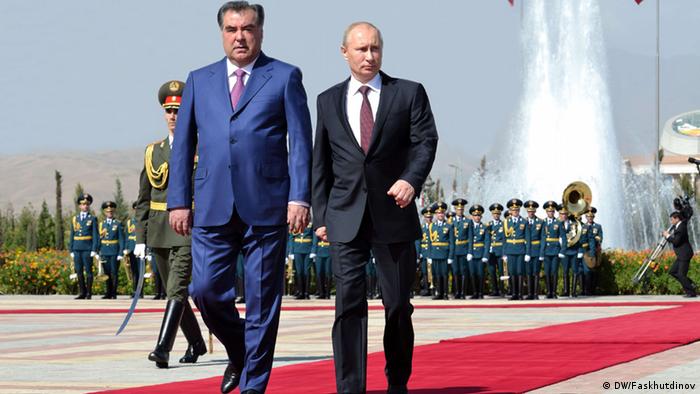 Putins Besuch in Tadschikistan