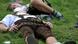 Man on the ground at Oktoberfest, Copyright: picture-alliance/dpa Man on the ground at Oktoberfest, Copyright: picture-alliance/dpa