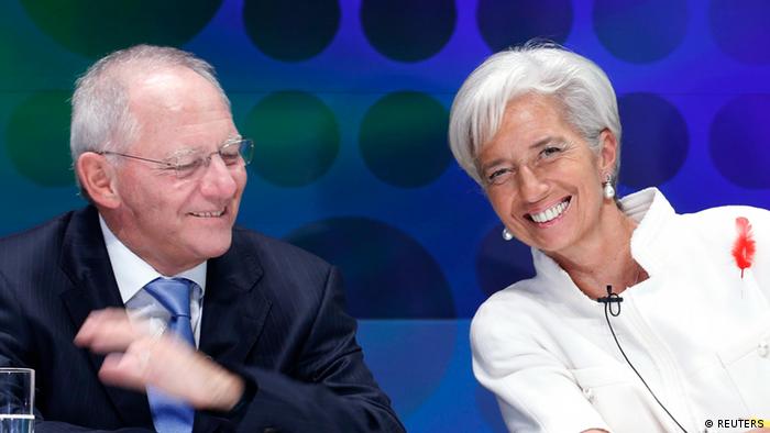Jahrestreffen IMF und World Bank Group Schäuble und Lagarde