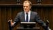 Poland's Prime Minister Donald Tusk delivers a speech at the Polish Parliament in Warsaw October 12, 2012. REUTERS/Slawomir Kaminski/Agencja Gazeta (POLAND - Tags: POLITICS) POLAND OUT. NO COMMERCIAL OR EDITORIAL SALES IN POLAND. THIS IMAGE HAS BEEN SUPPLIED BY A THIRD PARTY. IT IS DISTRIBUTED, EXACTLY AS RECEIVED BY REUTERS, AS A SERVICE TO CLIENTS. FOR EDITORIAL USE ONLY. NOT FOR SALE FOR MARKETING OR ADVERTISING CAMPAIGNS Poland's Prime Minister Donald Tusk delivers a speech at the Polish Parliament in Warsaw October 12, 2012. REUTERS/Slawomir Kaminski/Agencja Gazeta (POLAND - Tags: POLITICS) POLAND OUT. NO COMMERCIAL OR EDITORIAL SALES IN POLAND. THIS IMAGE HAS BEEN SUPPLIED BY A THIRD PARTY. IT IS DISTRIBUTED, EXACTLY AS RECEIVED BY REUTERS, AS A SERVICE TO CLIENTS. FOR EDITORIAL USE ONLY. NOT FOR SALE FOR MARKETING OR ADVERTISING CAMPAIGNS