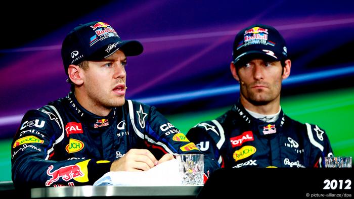 red bull vettel webber