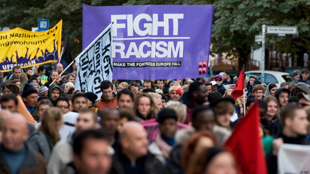 Demonstration Asylpolitik in Deutschland