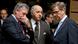From left, Luxembourg's Foreign Minister Jean Asselborn, French Foreign Minister Laurent Fabius and German Foreign Minister Guido Westerwelle share a word during a meeting of EU Foreign Ministers in Luxembourg on Monday Oct. 15, 2012. Britain, Germany and France say they expect the European Union to approve even tougher sanctions on Iran to prevent it from developing nuclear weapons. (Foto:Virginia Mayo/AP/dapd) From left, Luxembourg's Foreign Minister Jean Asselborn, French Foreign Minister Laurent Fabius and German Foreign Minister Guido Westerwelle share a word during a meeting of EU Foreign Ministers in Luxembourg on Monday Oct. 15, 2012. Britain, Germany and France say they expect the European Union to approve even tougher sanctions on Iran to prevent it from developing nuclear weapons. (Foto:Virginia Mayo/AP/dapd)