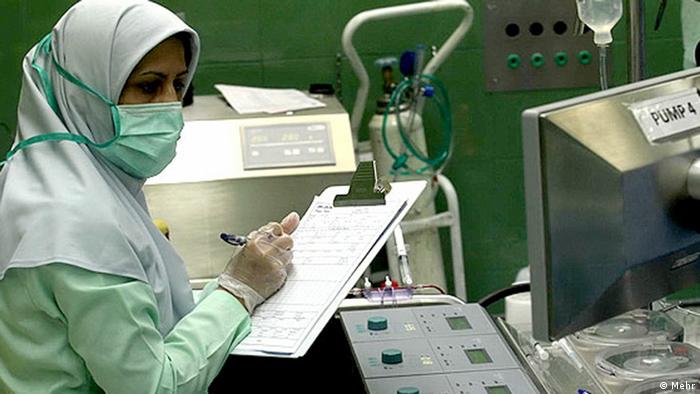 Iranische Krankenschwester