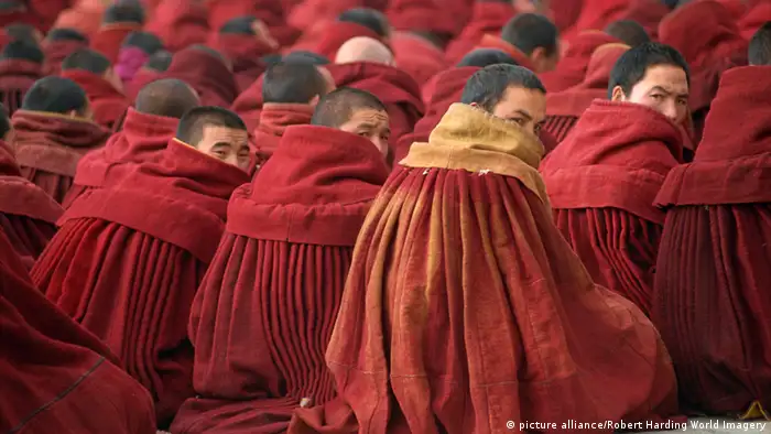 Tibet buddistische Mönche