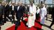Hamas Prime Minister Ismail Haniyeh walks with the Emir of Qatar Sheik Hamad bin Khalifa al-Thani (front R) (Photo: Reuters) Hamas Prime Minister Ismail Haniyeh walks with the Emir of Qatar Sheik Hamad bin Khalifa al-Thani (front R) (Photo: Reuters)