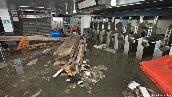 Sandy Schäden New York City