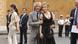 The couple Camen Russo 53 years old and Enzo Paolo Turchi 63 years old are expecting a baby in March 2013 (Photo Claudio Leone/Lapresse) The couple Camen Russo 53 years old and Enzo Paolo Turchi 63 years old are expecting a baby in March 2013 (Photo Claudio Leone/Lapresse)