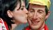 Eine hübsche Italienerin küßt den Schweizer Rolf Järmann am 17.03.1998 bei der Radrundfahrt Tirreno-Adriatico im italienischen Civitanova Marche. Eine hübsche Italienerin küßt den Schweizer Rolf Järmann am 17.03.1998 bei der Radrundfahrt Tirreno-Adriatico im italienischen Civitanova Marche.