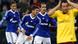 Schalke's Klaas-Jan Huntelaar (2-L) celebrates the 1-2 with Ibrahim Afellay (L) and Christian Fuchs during the Champions League Group B soccer match between FC Schalke 04 and Arsenal FC at Stadion Gelsenkirchen, Gelsenkirchen, 06 November 2012. Photo: Roland Weihrauch/dpa +++(c) dpa - Bildfunk+++ Schalke's Klaas-Jan Huntelaar (2-L) celebrates the 1-2 with Ibrahim Afellay (L) and Christian Fuchs during the Champions League Group B soccer match between FC Schalke 04 and Arsenal FC at Stadion Gelsenkirchen, Gelsenkirchen, 06 November 2012. Photo: Roland Weihrauch/dpa +++(c) dpa - Bildfunk+++