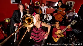 Kölner Latino Band Chupacabras. Copyright: Chupacabras Copyright geklärt durch Telefonat mit DW/Suzanne Cords.