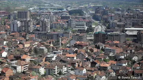 Панорамска фотографија оод Тетово