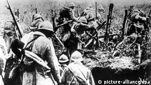 Soldaten bei der Schlacht um Verdun (Foto: dpa pa)