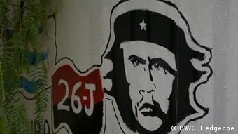 Graffiti von Che Guevara in Marinaleda; Copyright: DW/G. Hedgecoe