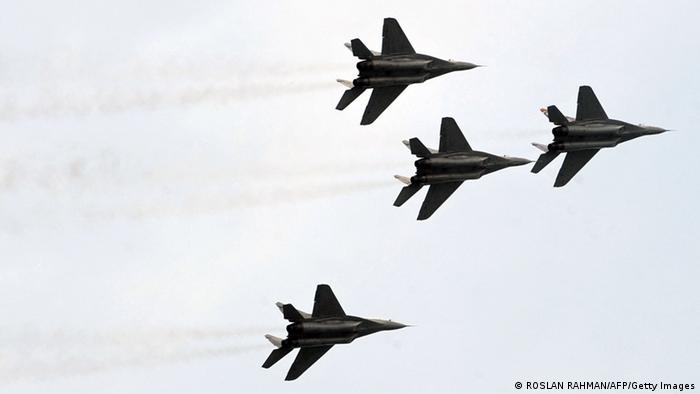 MIG29 Kampfjets (Foto: AFP/Getty Images)