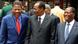Les chefs d'Etat béninois Boni Yayi (gauche), burkinabé Blaise Compaoré (centre) et ivoirien Alassane Ouattara (droite) Les chefs d'Etat béninois Boni Yayi (gauche), burkinabé Blaise Compaoré (centre) et ivoirien Alassane Ouattara (droite)