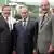 Gerhard Shrëder, Vladimir Putin, Zhak Shirak