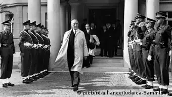 Deutschland Westalliierte Konrad Adenauer auf dem Petersberg 1949