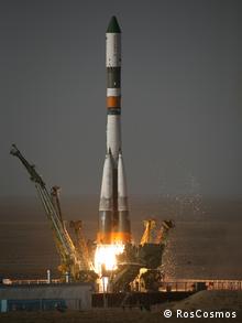A rocket takes off in Russia Copyright: RosCosmos