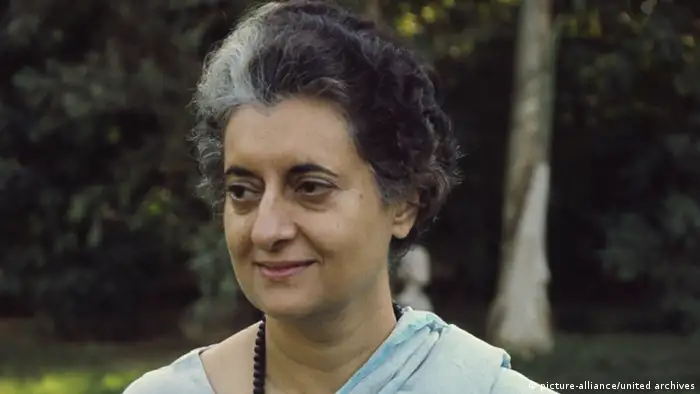 Indira Gandhi Indien Ex-Premierministerin Archibild 1971 (picture-alliance/united archives)