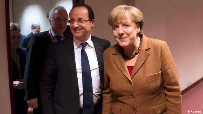 Avant le sommet, les deux chefs d'État français et allemand se rencontrent pour clarifier leur position