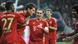 Bayern Munich players celebrate a goal against hannover on November 24, 2012. Bayern Munich players celebrate a goal against hannover on November 24, 2012.